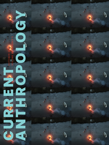 Titelblatt des Magazins "Current Anthropology"